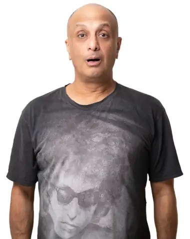 Comedian Akmal Saleh, headlining the Blue Mountains Comedy Festival at the Hydro Majestic, Medlow Bath, on 4 December 2026